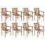 Frasier Stacking Patio Dining Armchair with Cushion