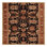 Machine Washable Persian Brown Area Rug