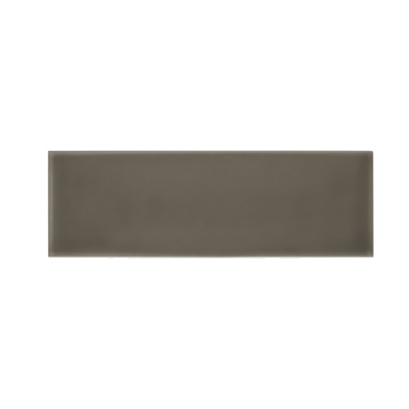 Grace 4" x 12" Ceramic Subway Tile, Moka