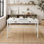 Bureau à domicile en bois, table d'étude, poste de travail moderne et multifonctionnel avec chargeur et rangement intégrés-1506158536