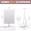 Demetrias Plastic Rectangle Freestanding Vanity Mirror-47191109