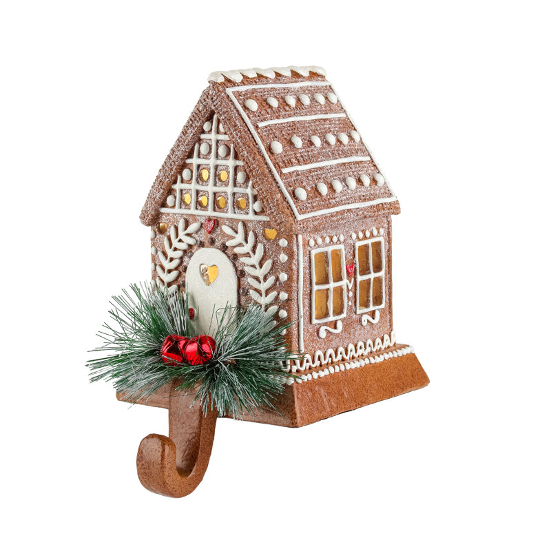 Porte-chaussette Gumdrop Gingerbread House