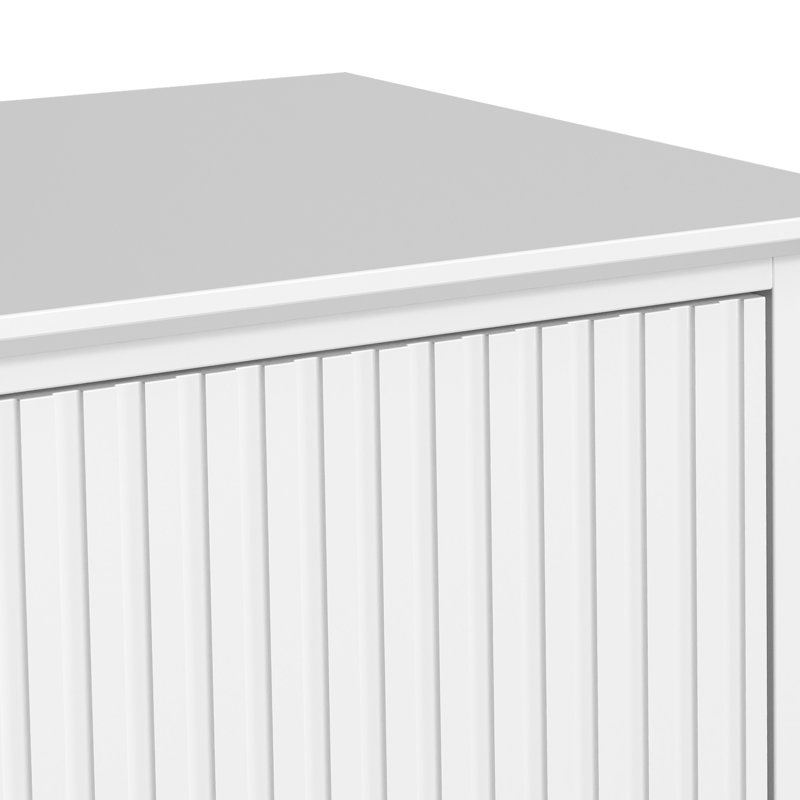 Commode 6 tiroirs Modern White