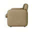 Chaise de loisir rembourrée à assise large-209247174