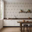 NeoClassical Stripe - Ivory Wallpaper