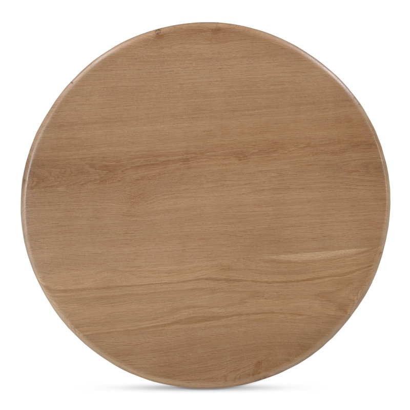 Treccia Solid Wood End Table