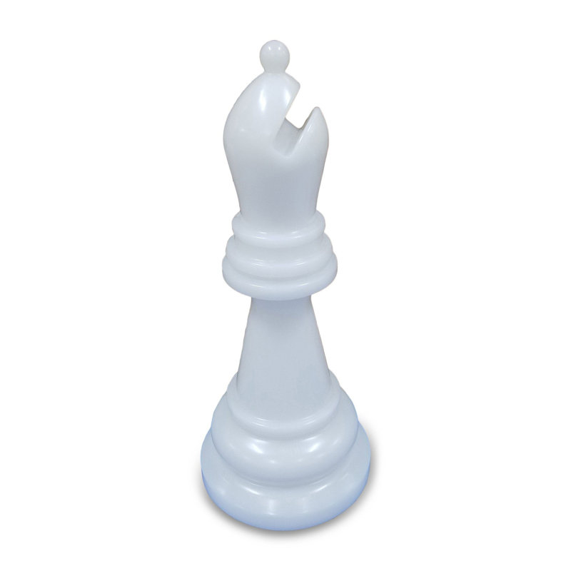 Pièces d'échecs géantes de 38 po de hauteur, luxueuses et durables