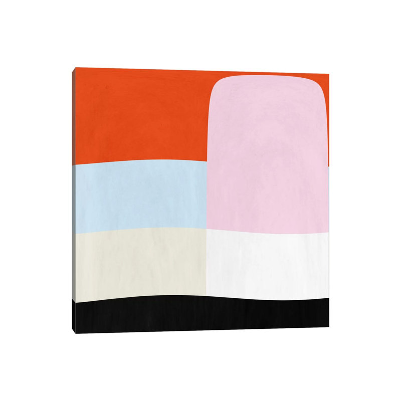 Modern Art- Spumoni by 5by5collective - Wrapped Canvas Square Print, 45.72 cm H x 45.72 cm W