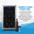 Newair 50 Bottle Freestanding Wine Refrigerator in Stainless Steel with Adjustable Shelves
