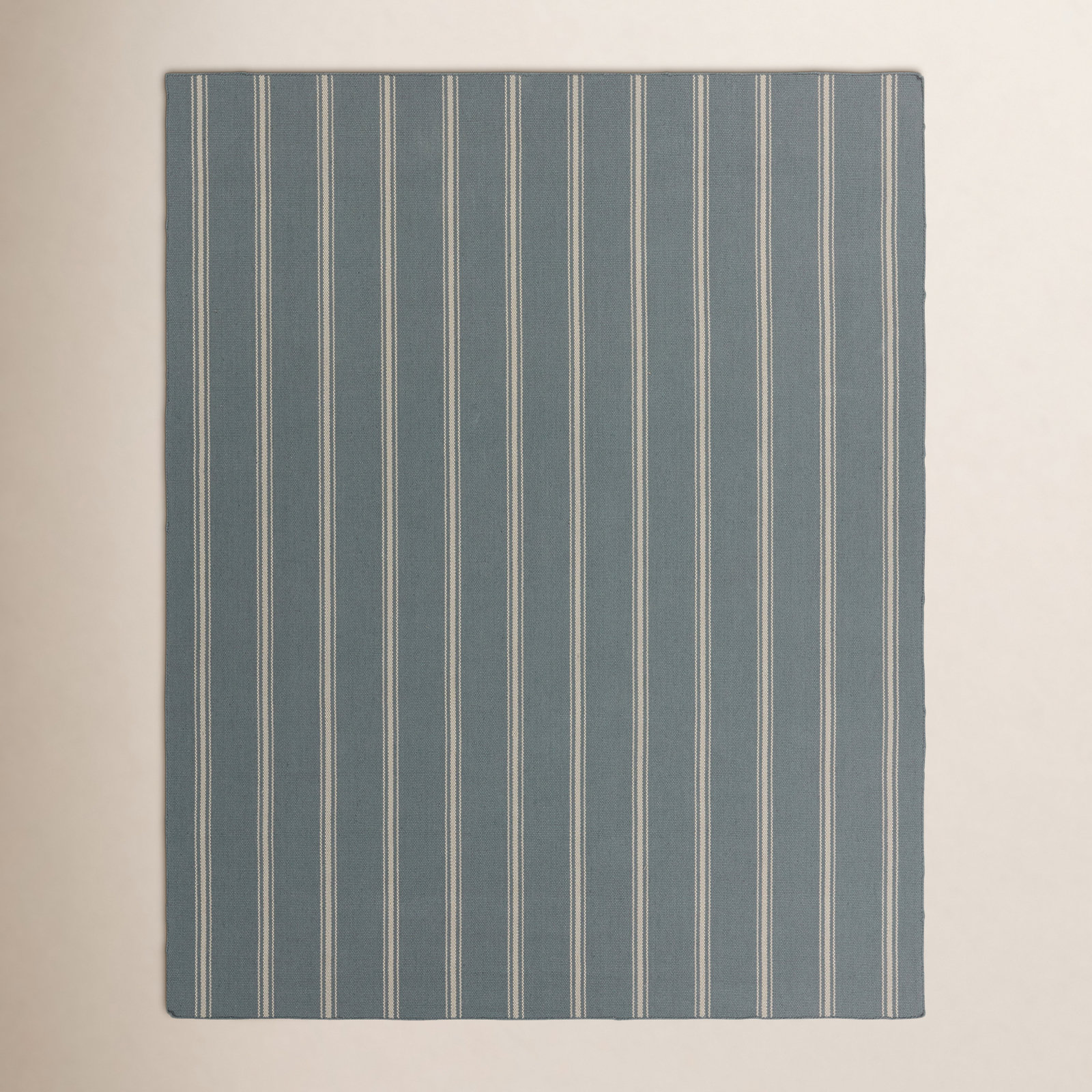 Evia Handmade Recycled P.E.T Gray/Beige Indoor/Outdoor Rug, Rectangle 4' x 6'
