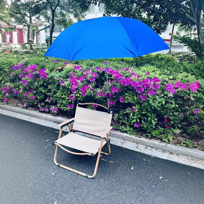 Chair Umbrella with Clamp Portable Adjustable UV Protection Waterproof Outdoor Camping Fishing