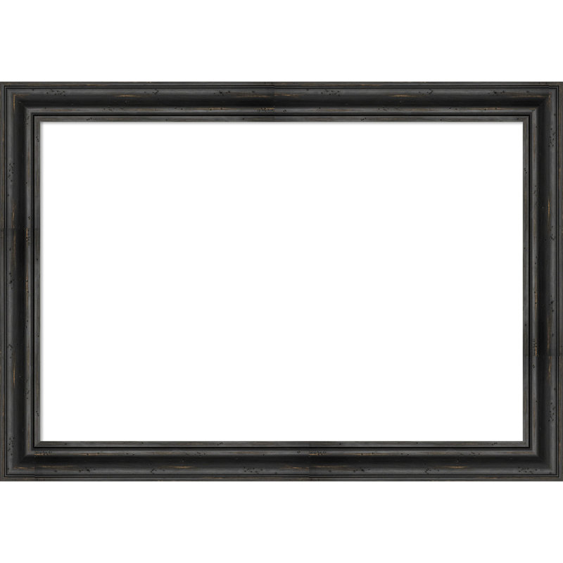 Tableaux d'organisation rustiques effaçables à sec avec cadre en pin rustique, Noir, H 17 po x l 41 po
