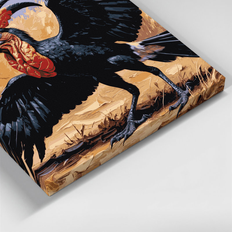 Art mural sur toile faune, H 11 po x l 14 po