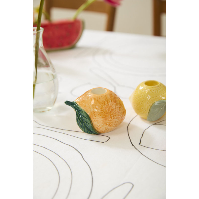 Bougeoir à fruits frais 3,5 po x 2,75 po x 2,5 po
