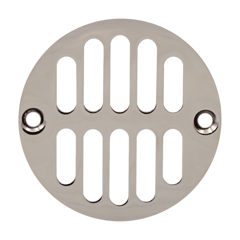 3.5'' W Grid, Polished Nickel