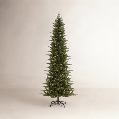 9' Pre-Lit Pine Christmas Tree