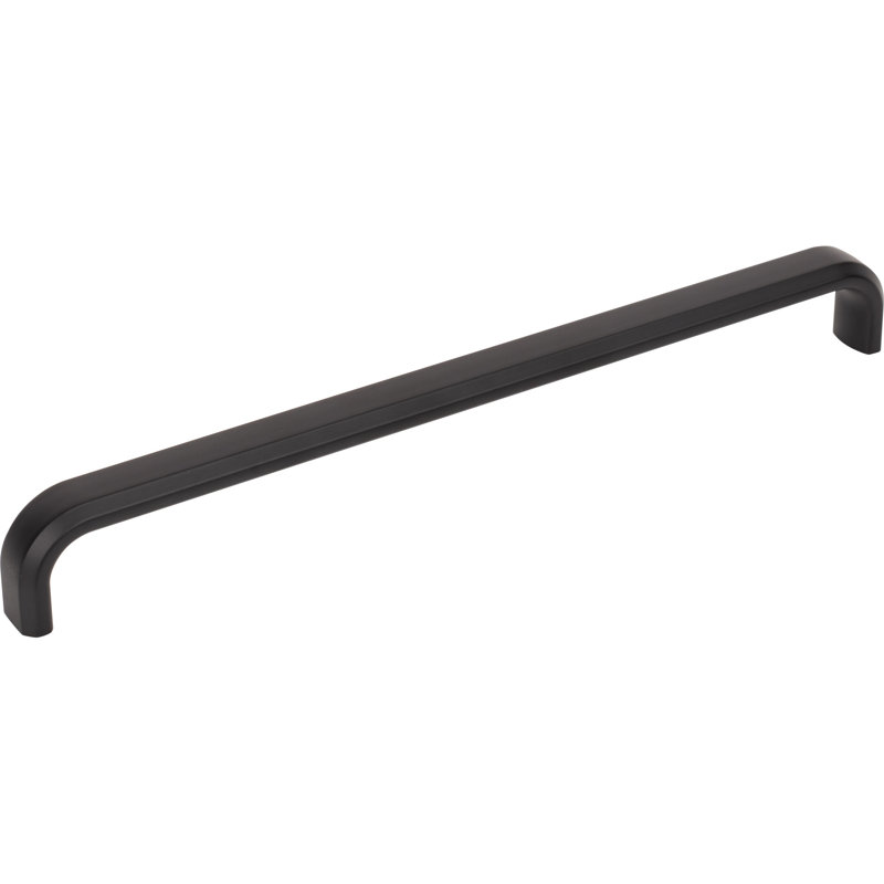 Telfair Bar pull, Flat Black, 8 13/16" Center to Center