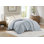 Couverture en duvet synthétique double / grand avec garniture de satin Windom
