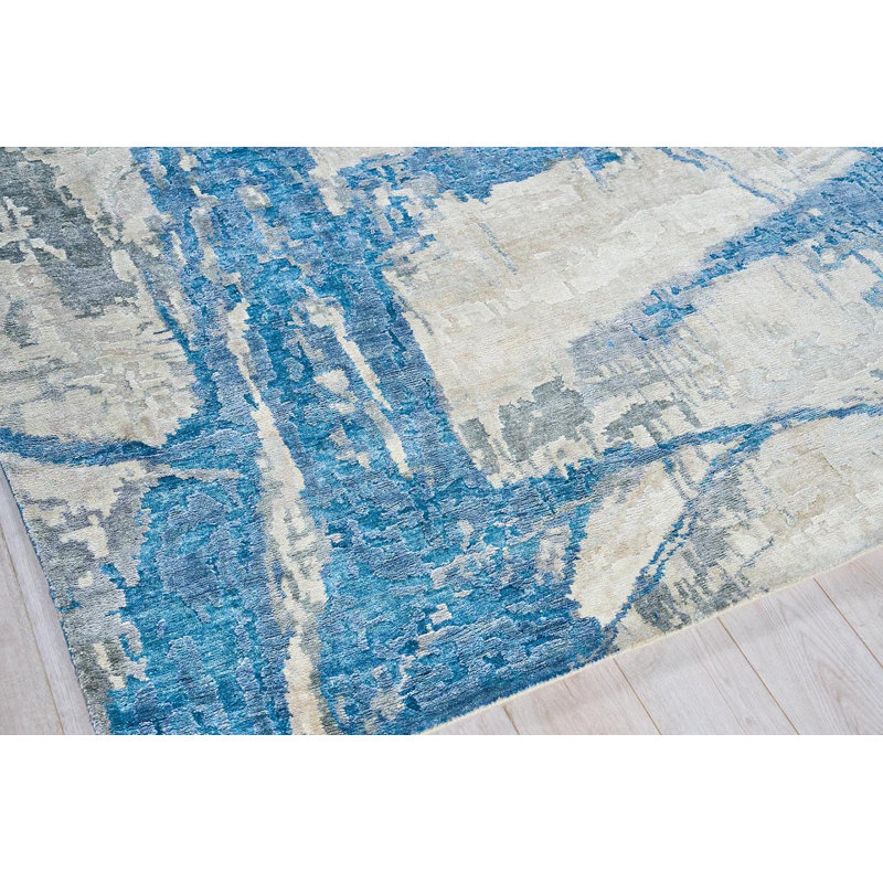 Floor Art Abstract Area Rug, Rectangle 8' x 10'