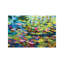 Lilies Of The Pond - Painting on Canvas-1397658397-1452558375