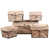 Rustique naturel est en rupture de stock