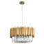 Lustre rond en cristal doré 8 lumières Transitional-1132348885-1086783708