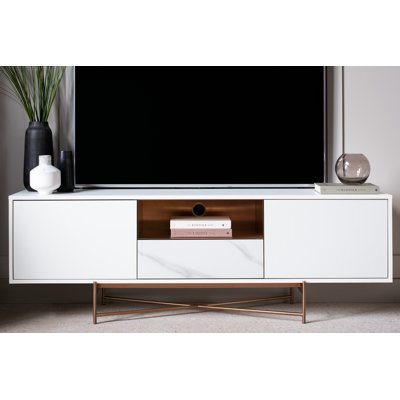 Algrid Unfinished TV Stand for TVs up to 78"