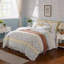 Ensemble d'édredon 9 pièces en percale de coton jaune grand-127671433-127671431