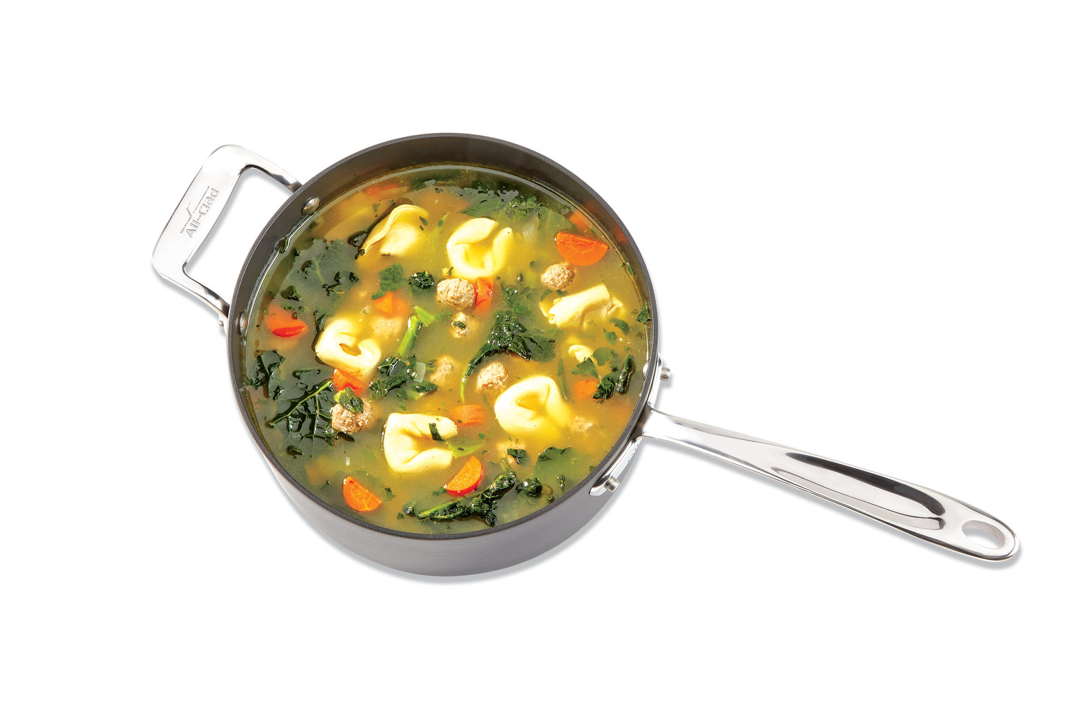 All-Clad Essentials Saucepan Set with Lid