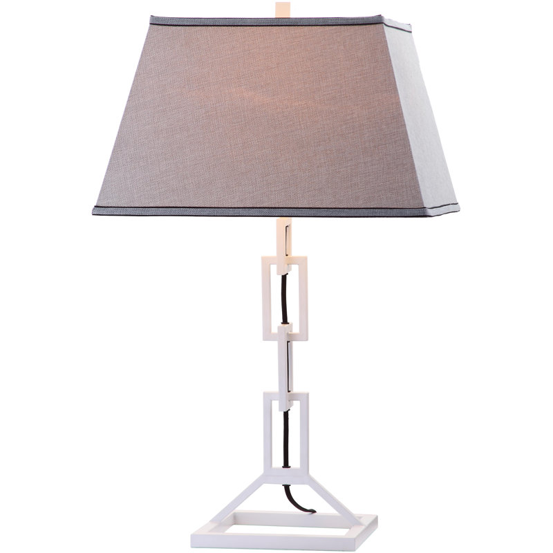 Table Lamp, Winter White