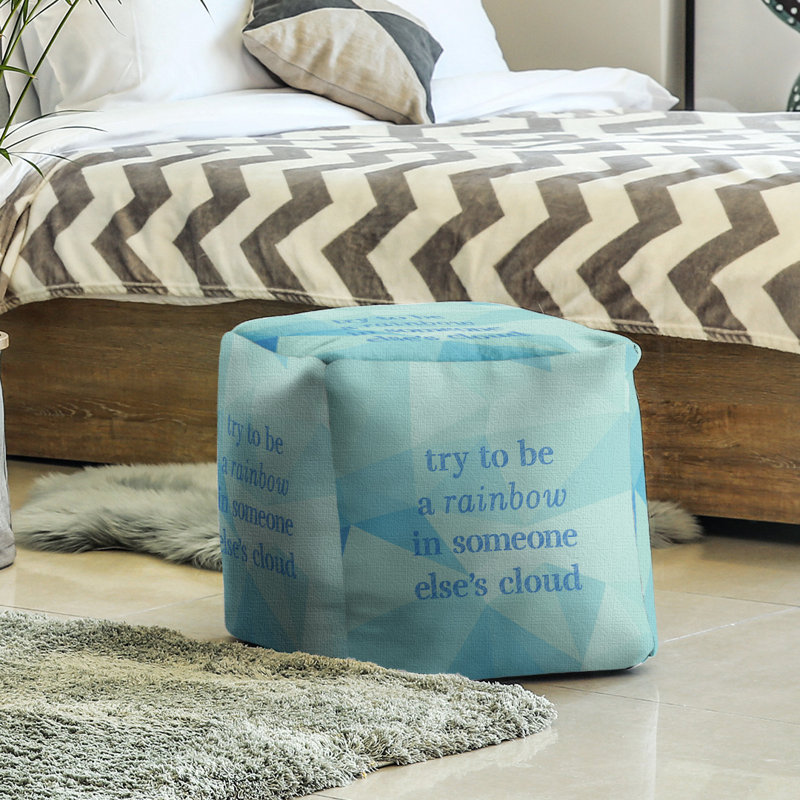 Repose-pieds, Bleu zircon