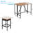4 - Person Rectangular Outdoor Dining Set with Cushions