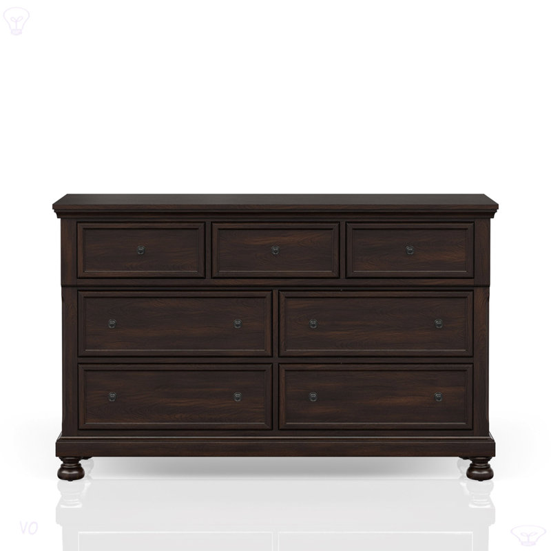 Commode à sept tiroirs