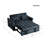 3 In 1 Convertible Sleeper Sofa Bed-1286237954