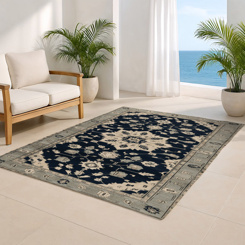 Tapis gris intérieur et extérieur surteint, Rectangulaire 2 pi x 3 pi