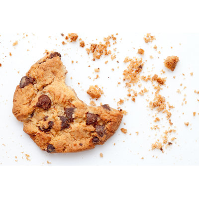 Half Eaten Cookie by Wavebreakmedia - Wrapped Canvas Print