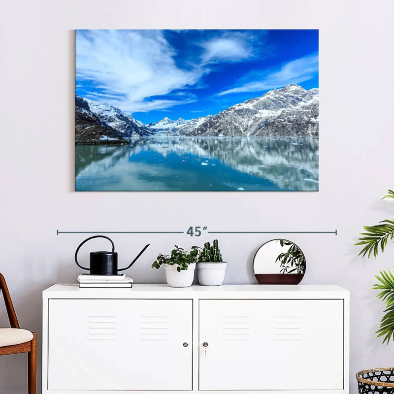 Alvord Glacier Bay Mountains, 32" H x 48" W