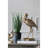 Crane Figurine, Gold Finish