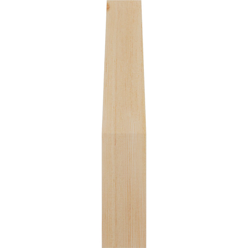 Attelle impériale du genou, Sapin de Douglas, Lisse, H 22 po x l 3,5 po x P 10 po