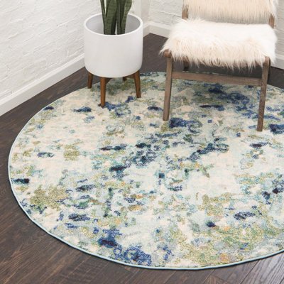 Hashimoto Washable Abstract Indoor Rug