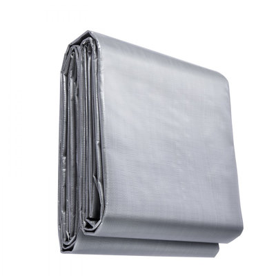 Bâche imperméable, bâche en plastique poly 10 mil, UV multi-usage