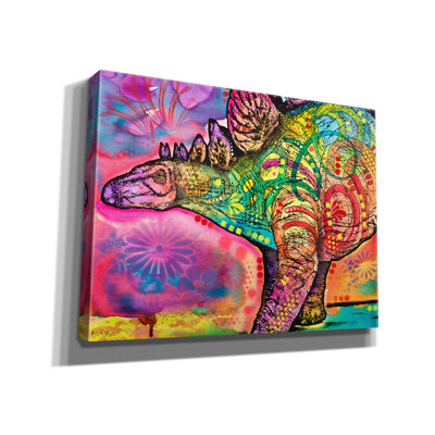 «Stegosaurus» par Dean Russo, art mural sur toile