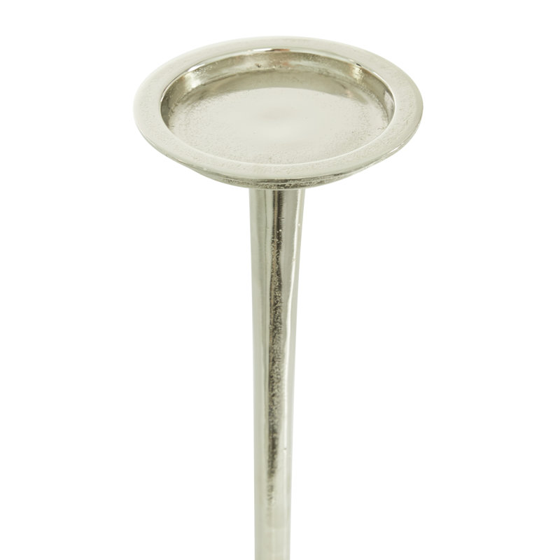 Ensemble de chandelles de table en aluminium 3 pièces