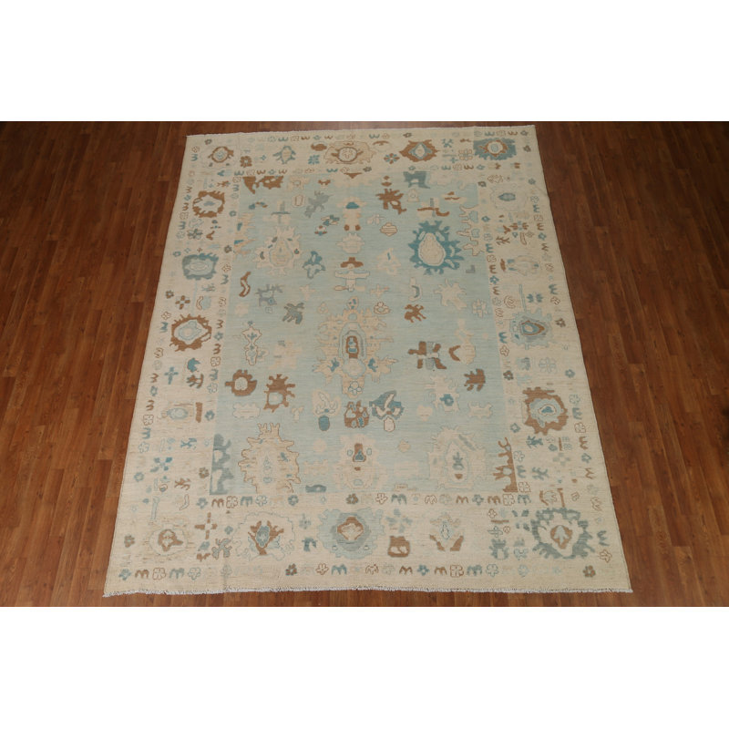 One-of-a-Kind 8'2'' X 10'1'' New Age Wool Area Rug in
