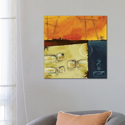 Unity III 1 Piece Wrapped Canvas Painting