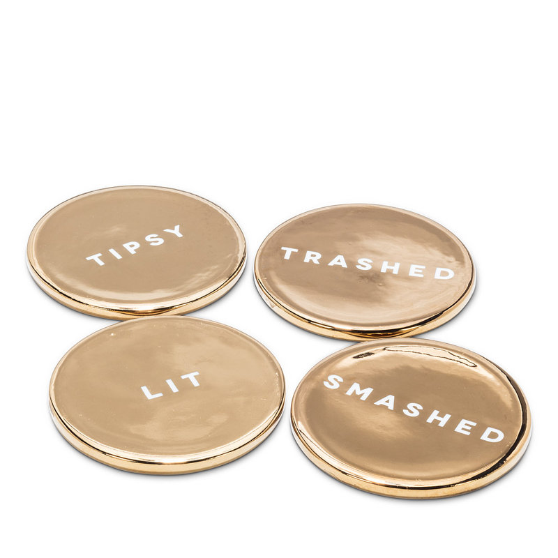 Round 4 Piece Coaster Set