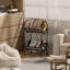 Metal 90cm H Media Shelves