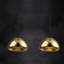 Alhia 1 - Light Gold Teardrop Pendant