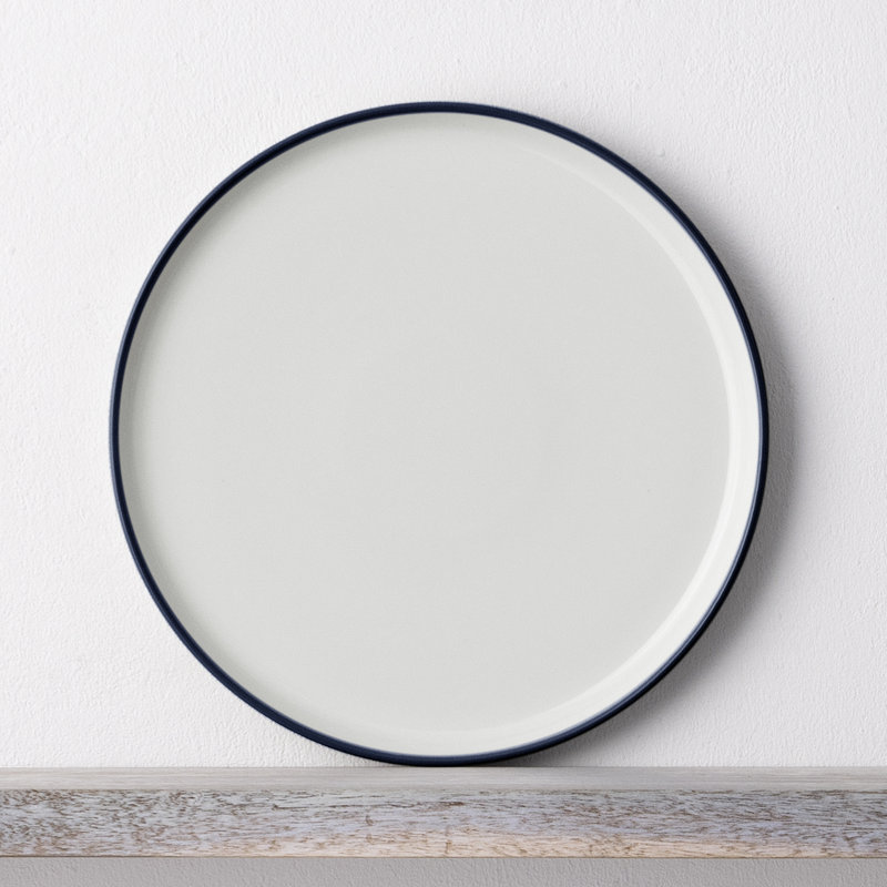 Noritake Colortex Stone Stax Dinner Plates, 9-3/4", Navy
