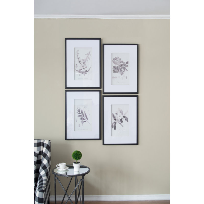 " Botanical " 4 - Pieces